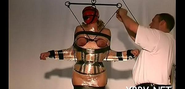  Tits castigation and love tunnel bdsm toying for woman in heats
